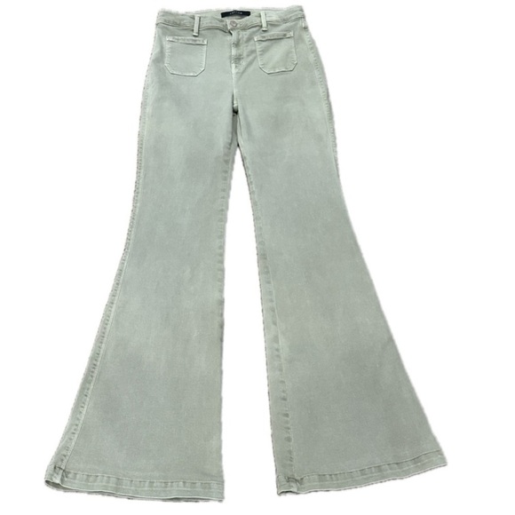 👖🪖 J BRAND Distressed Mermaid Jeans | Army Green Camo Vibes | Women’s Size 29 - Picture 1 of 6